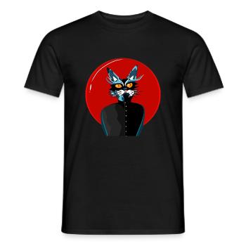 Where is my food? - Männer T-Shirt - Schwarz - Vorne - AI Model Male 178 light (178cm)