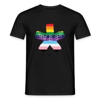 blockedTitle - Männer T-Shirt - Schwarz - Vorne - AI Model Male 178 light (178cm)