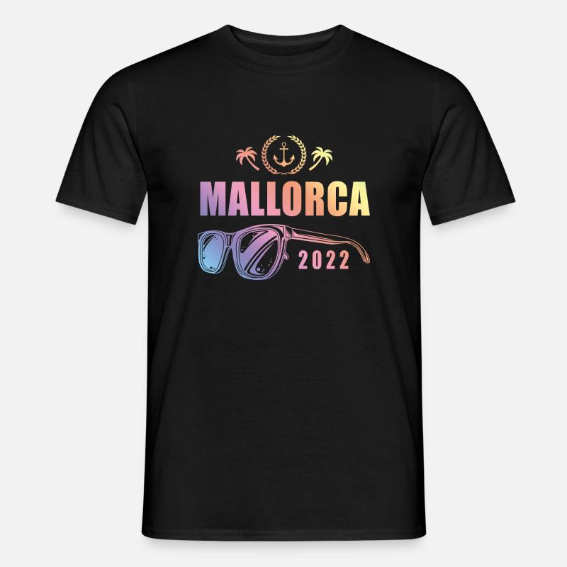 Mallorca 2022 - Männer T-Shirt - Schwarz