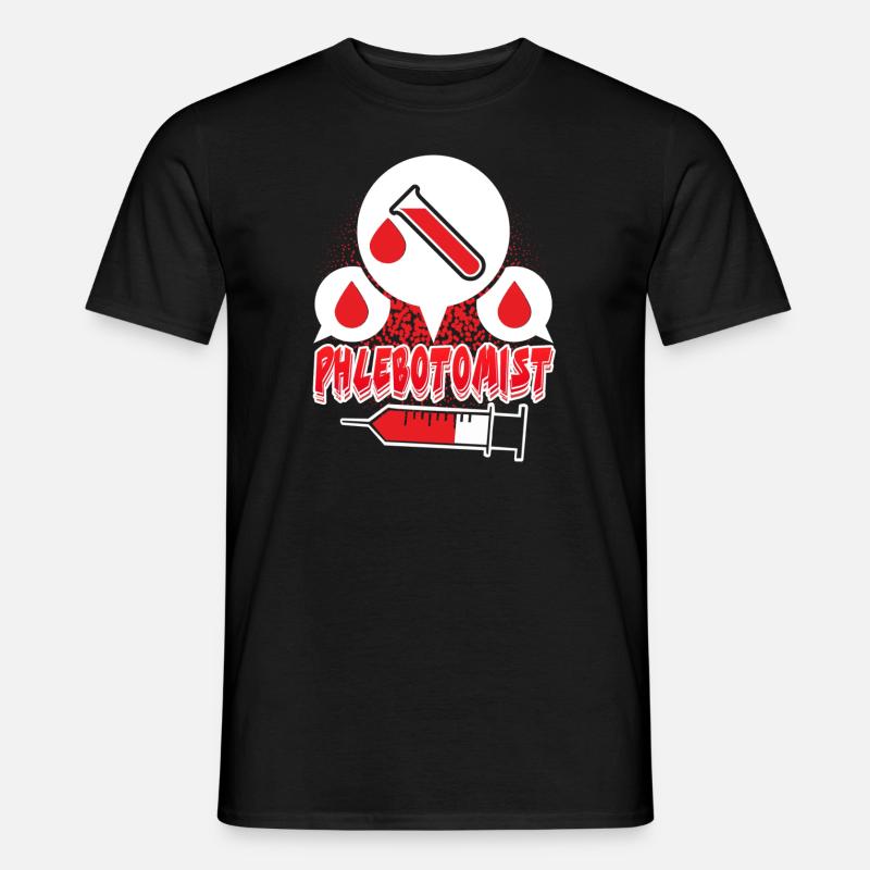 I am A Phlebotomist - Men's T-Shirt - black