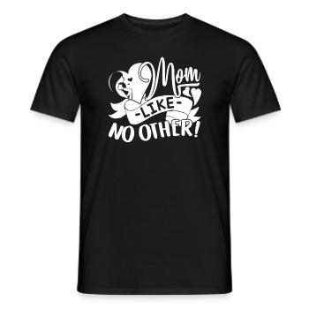 Mother's Day Mom Like No Other - Men's T-Shirt - black - Front - AI Model Male 178 light (178cm)