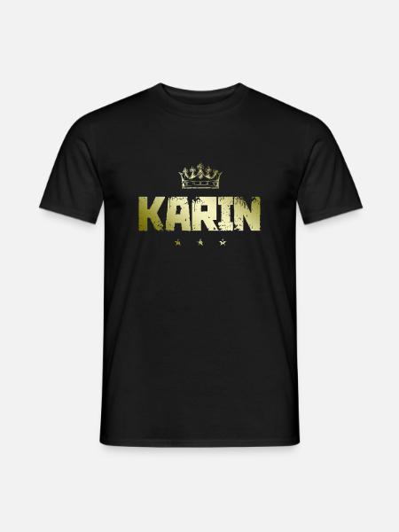 Karin - T-shirt homme - noir