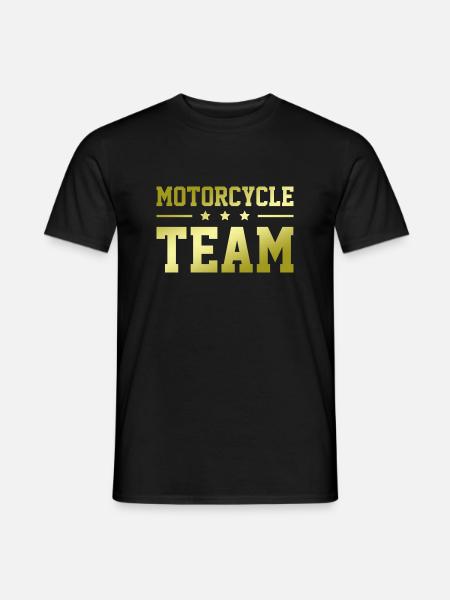 Motorcycle Team - Men's T-Shirt - black