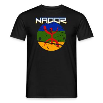 Nador Rif Amazigh - Männer T-Shirt - Schwarz - Vorne - AI Model Male 178 light (178cm)