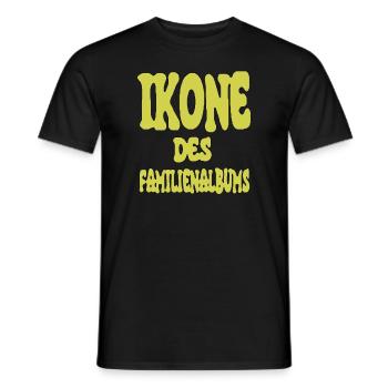 Ikone des Familienalbums - Männer T-Shirt - Schwarz - Vorne - AI Model Male 178 light (178cm)