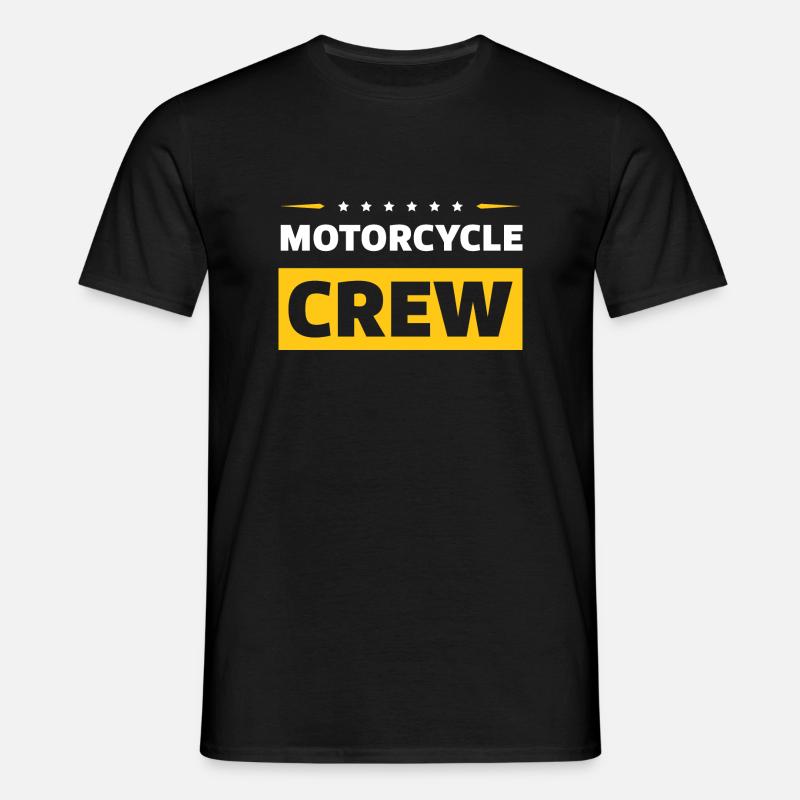 Motorcycle Crew - Männer T-Shirt - Schwarz