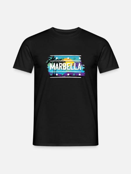 Marbella - Men's T-Shirt - black