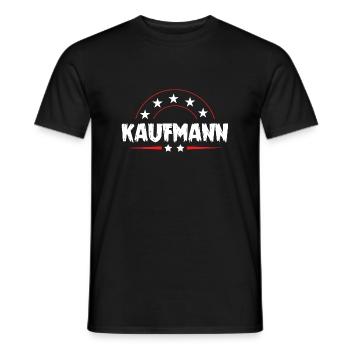 Kaufmann Beruf - Männer T-Shirt - Schwarz - Vorne - AI Model Male 178 light (178cm)