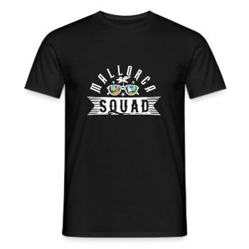Mallorca Squad - Männer T-Shirt - Schwarz - Vorne - AI Model Male 178 light (178cm)