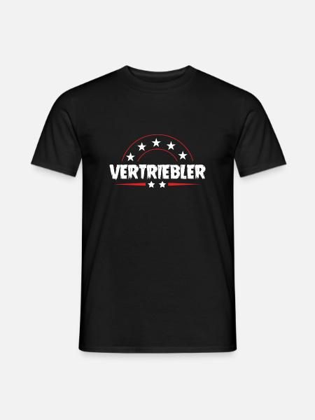 Vertriebler Beruf - Männer T-Shirt - Schwarz