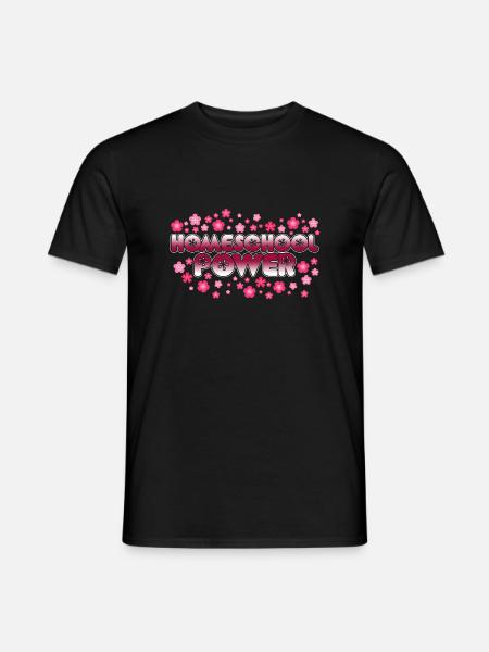 Homeschool Power - Men's T-Shirt - black