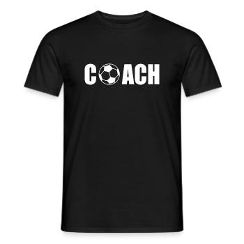 Coach - Men's T-Shirt - black - Front - AI Model Male 178 light (178cm)