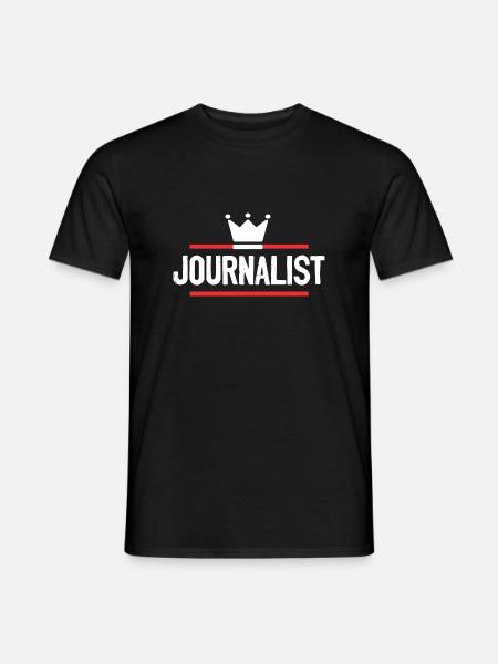 Journalist Beruf - Männer T-Shirt - Schwarz