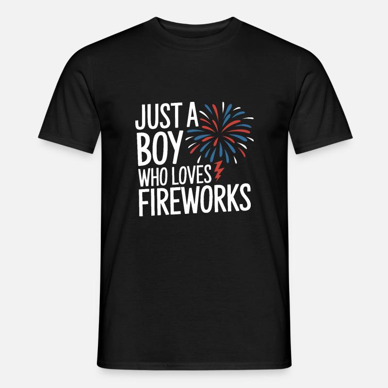 Pyrotechnics Fireworks Pyrotechnics - Men's T-Shirt - black