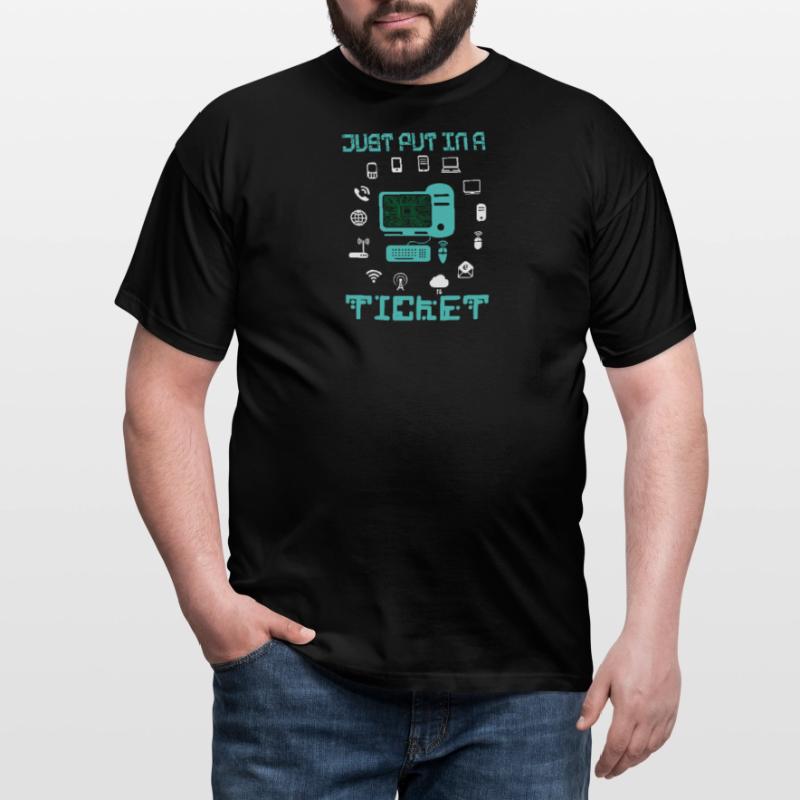 Technical Support Technology Programmer Men's T-Shirt