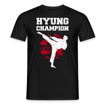 Tangsoodo Kampfkunst, Tang Soo Do Kämpfer Geschenk - Männer T-Shirt - Schwarz - Vorne - AI Model Male 178 light (178cm)