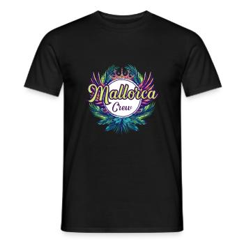 Majorque Crew Holidays - T-shirt homme - noir - Devant - AI Model Male 178 light (178cm)