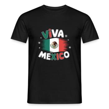 Mexico Mexico Mexican Spanish - Men's T-Shirt - black - Front - AI Model Male 178 light (178cm)