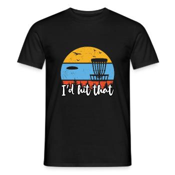 Lustiges Zitat Ich habe diesen Discgolf, Discgolfs - Männer T-Shirt - Schwarz - Vorne - AI Model Male 178 light (178cm)