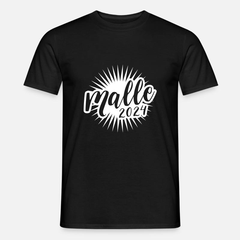 Malle 2024 - Männer T-Shirt - Schwarz