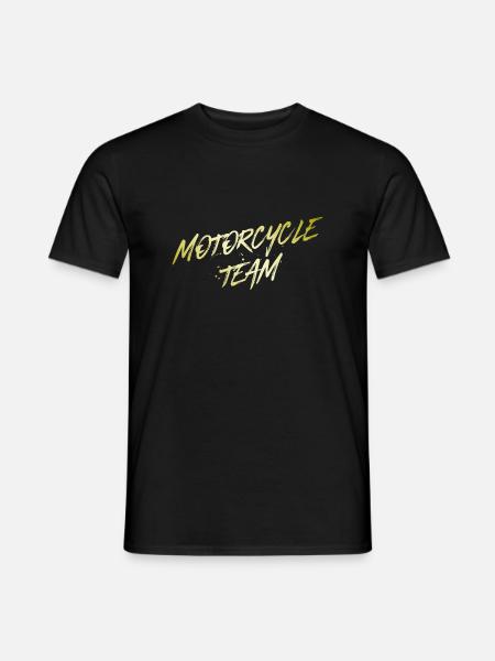 Motorcycle Team - Men's T-Shirt - black