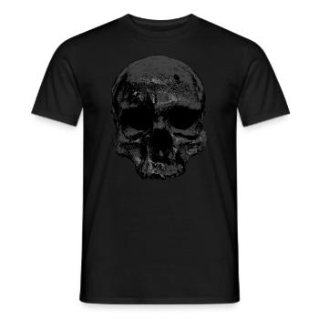 Crâne - T-shirt homme - noir - Devant - AI Model Male 178 light (178cm)