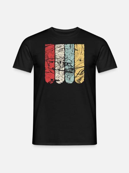 Wohnmobil Trekking Camper Campen Geschenkidee - Männer T-Shirt - Schwarz