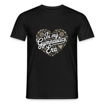 Turnen Turner Gymnastik - Männer T-Shirt - Schwarz - Vorne - AI Model Male 178 light (178cm)
