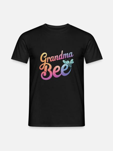 honey bee beekeeper bees bee - Men's T-Shirt - black