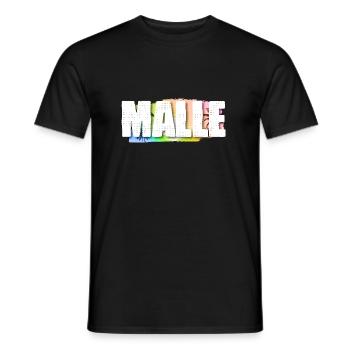 Malle - T-shirt homme - noir - Devant - AI Model Male 178 light (178cm)