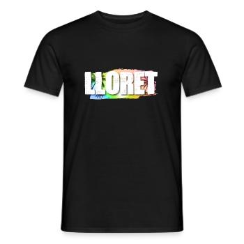 Lloret De Mar - Männer T-Shirt - Schwarz - Vorne - AI Model Male 178 light (178cm)