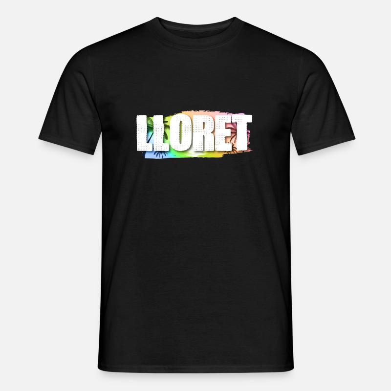 Lloret De Mar - Männer T-Shirt - Schwarz
