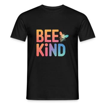 Honigbiene Imker Bienen Biene - Männer T-Shirt - Schwarz - Vorne - AI Model Male 178 light (178cm)