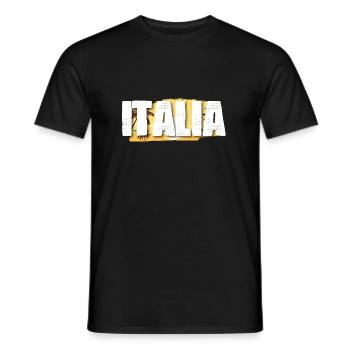 Italia - T-shirt homme - noir - Devant - AI Model Male 178 light (178cm)