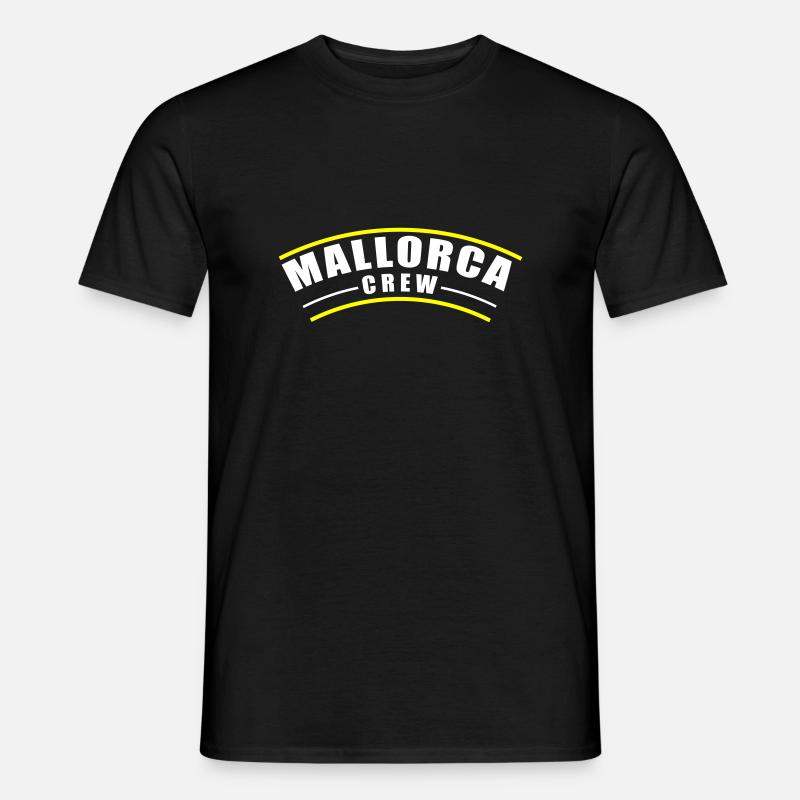 Mallorca Crew - Männer T-Shirt - Schwarz