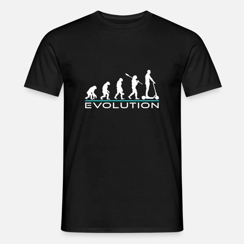 escooter evolution escooter - Men's T-Shirt - black