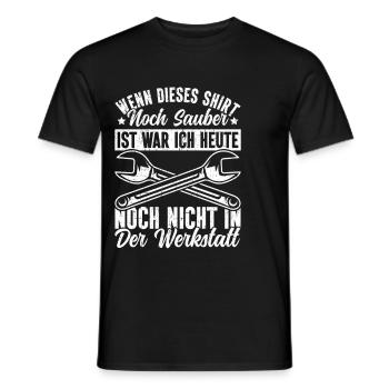 Automechaniker Kfz Techniker Fahrzeugreparatur - Männer T-Shirt - Schwarz - Vorne - AI Model Male 178 light (178cm)