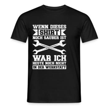 Automechaniker Kfz Techniker Fahrzeugreparatur - Männer T-Shirt - Schwarz - Vorne - AI Model Male 178 light (178cm)