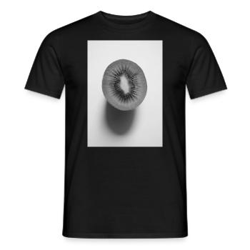 kiwi - T-shirt homme - noir - Devant - AI Model Male 178 light (178cm)