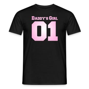 Partner Look Couple Partner Couple Couple Family - Men's T-Shirt - black - Front - AI Model Male 178 light (178cm)