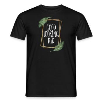 Partner Look Couple Partner Couple Couple Family - Men's T-Shirt - black - Front - AI Model Male 178 light (178cm)