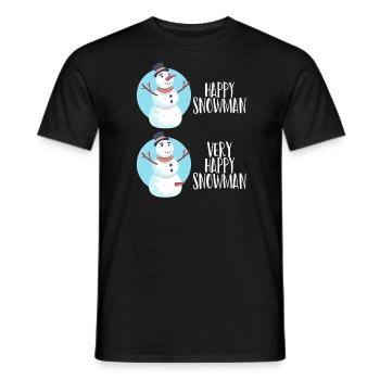 Joyeux Noël Noël Noël - T-shirt homme - noir - Devant - AI Model Male 178 light (178cm)