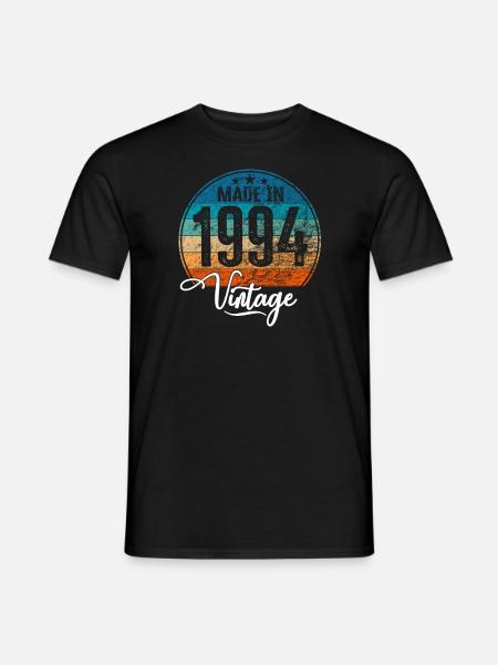 Millésime Fabriqué en 1994 Année de naissance 1994 Anniversaire - T-shirt homme - noir