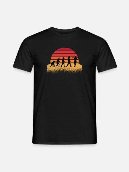 Fitness Calisthenics Evolution - Men's T-Shirt - black