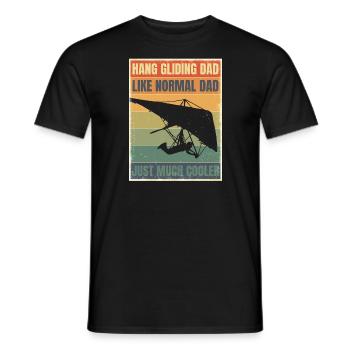 Extremsport Ich würde lieber Drachenfliegen - Männer T-Shirt - Schwarz - Vorne - AI Model Male 178 light (178cm)