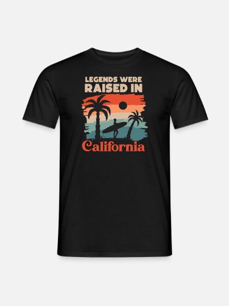 California Vibes - Men's T-Shirt - black