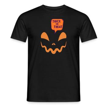 Trick or treat (O2) - T-shirt homme - noir - Devant - AI Model Male 178 light (178cm)
