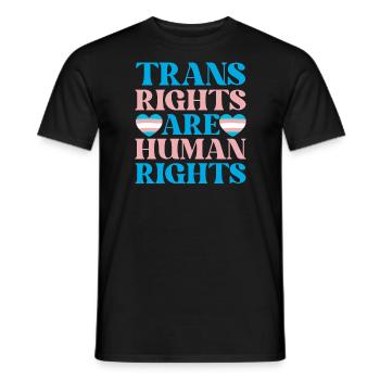 Non-Binary Genderfluid On A Spectrum Queer Pride - Men's T-Shirt - black - Front - AI Model Male 178 light (178cm)
