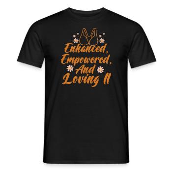 New Boobs New Me Congratulations Surgery Recovery - Men's T-Shirt - black - Front - AI Model Male 178 light (178cm)