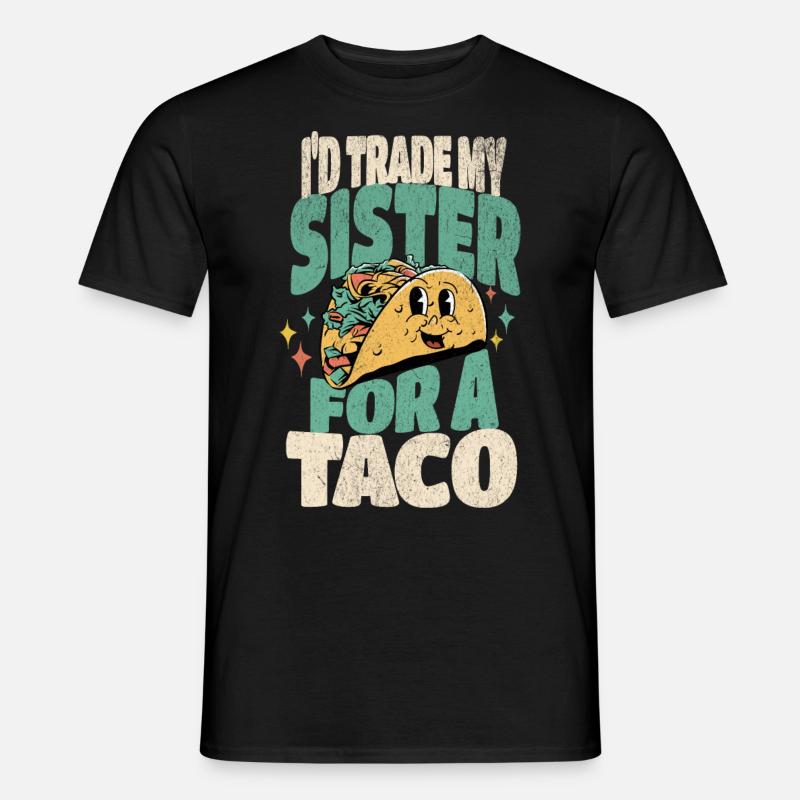 Taco - Männer T-Shirt - Schwarz